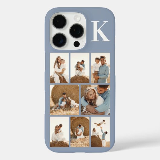 Moderne 8 Staubblau Case-Mate iPhone Hülle (Rückseite)