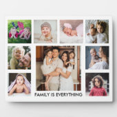 Moderne 9 Fotokollektion Familie ist alles, was zu Fotoplatte (Vorderseite)