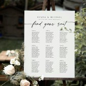 Moderne 9 Tische für Sitzplätze Poster