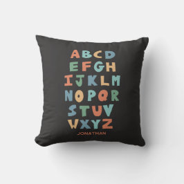 Moderne ABC Alphabet Personalisierte niedliche Kin Kissen