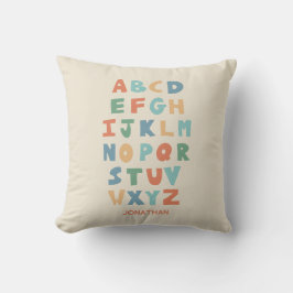 Moderne ABC Alphabet Personalisierte niedliche Kin Kissen