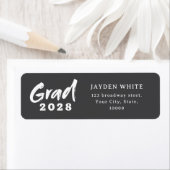 Moderne Abschluss-Adresse für das Script-Foto (Insitu)