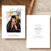 Moderne Abschluss-Ankündigung & Einladung