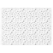 Moderne Abschluss Black Gray Cap Tischdecke (Vorderseite (Horizontal))