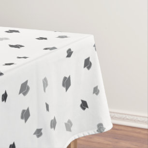 Moderne Abschluss Black Gray Cap Tischdecke