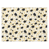 Moderne Abschluss Black Tassel Cap Tischdecke (Vorderseite (Horizontal))