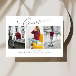 Moderne Abschluss Einladung & Ankündigung