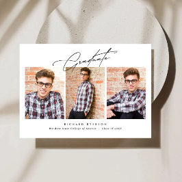 Moderne Abschluss Einladung & Ankündigung