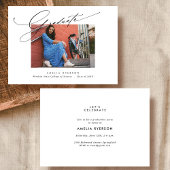 Moderne Abschluss Einladung & Ankündigung