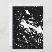 Moderne Abschluss-Einladung | Bold Grad Invite Einladung (Rückseite)