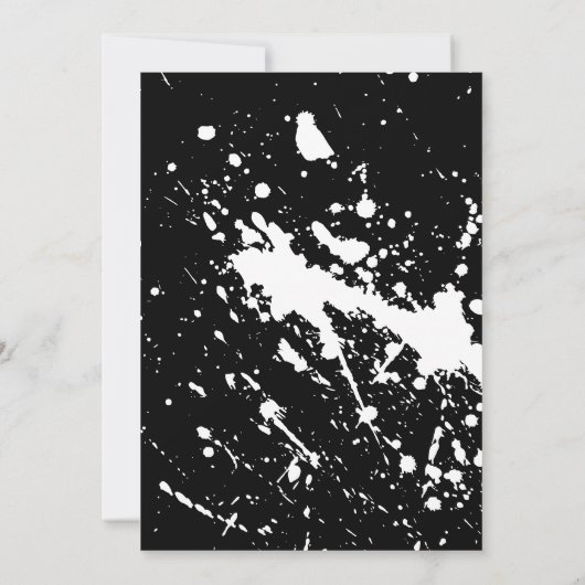 Moderne Abschluss-Einladung | Bold Grad Invite Einladung (Rückseite)