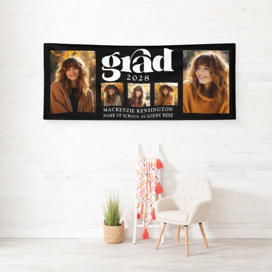 Moderne Abschluss-FotoCollage Banner (Insitu)