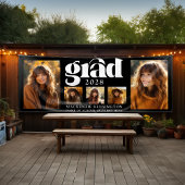 Moderne Abschluss-FotoCollage Banner