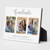 Moderne Abschluss-Fotomaterial bewahren Plaque Fotoplatte (Seite)