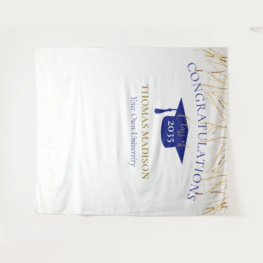 Moderne Abschluss Imitate Streamers Hintergrund Wandteppich (Vorderseite (Horizontal))