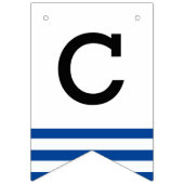 Moderne Abschluss-Jagdklasse 20XX Foto Wimpelkette (Zweite Fahne)