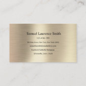 Moderne Abschluss-Klasse Visitenkarte (Rückseite)