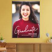 Moderne Abschluss-Script-Foto-Klasse-Abschluss Leinwanddruck (Insitu (Wohnzimmer))