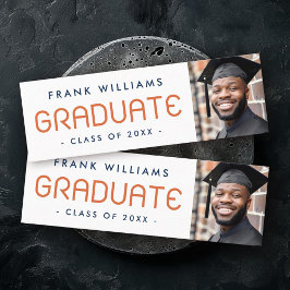 Moderne Abschluss Studentenvernetzung Mini Visitenkarte