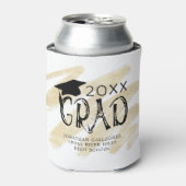 Moderne Abschluss Typografie GRAD Custom Colors Dosenkühler (Kanne Vorderseite)