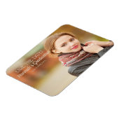 Moderne Abschluss Zeremonie Save the Date Foto Magnet (Linke Seite)