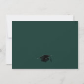 Moderne Abschlussfeier 2026 Graduationsparty Einladung (Rückseite)