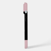 Moderne Abschlussfeier 2026 Hellrosa Foto-Magnet iPhone Hülle (Linke Seite)