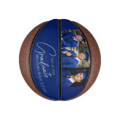 Moderne Abschlussfeier-Fotodisplay Mini Basketball (Vertikal)