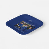 Moderne Abschlussfeier-Fotodisplay Pappteller (Gewinkelt)