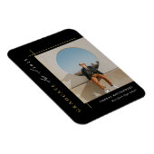 Moderne Abschlussfoto Magnet (Rechte Seite)