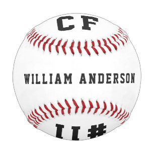 Moderne Abschlussfotos Collage Teamsport Baseball