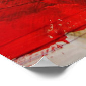 Moderne Abstrakt Art Poster Print (Ecke)