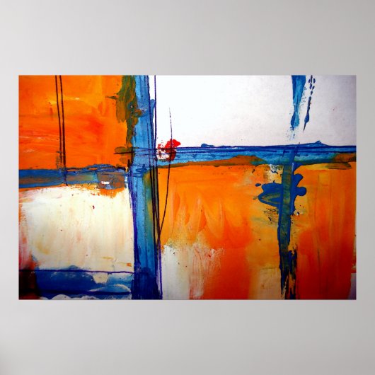 Moderne Abstrakt Art Posters Poster (Vorne)