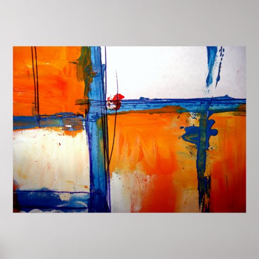 Moderne Abstrakt Art Posters Poster (Vorne)