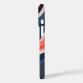 Moderne Abstrakt Geometrie Case-Mate iPhone Hülle (Rückseite / Links)