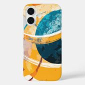 Moderne Abstrakt Geometrie Case-Mate iPhone Hülle (Rückseite)