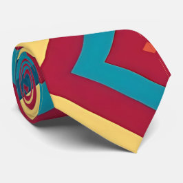 Moderne Abstrakt geometrische Neck Tie Krawatte