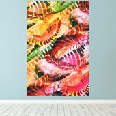 Moderne, Abstrakt mit geometrischen Formen Leinwanddruck (Insitu (Holzboden))