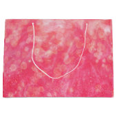 Moderne Abstrakt rosa Farbe Große Geschenktüte (Vorderseite)