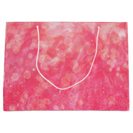 Moderne Abstrakt rosa Farbe Große Geschenktüte