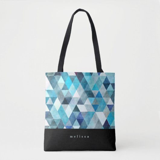 Moderne Abstrakt Totbeutel Tasche (Vorderseite)