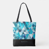 Moderne Abstrakt Totbeutel Tasche (Rückseite)