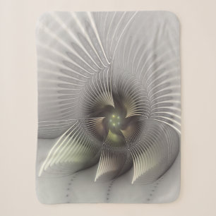Moderne abstrakte 3D-Form-Fraktalkunst Sherpadecke