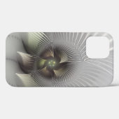 Moderne Abstrakte 3D Shape Fraktal Art Case-Mate iPhone Hülle (Rückseite (Horizontal))
