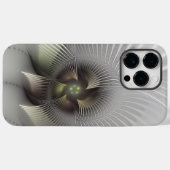 Moderne Abstrakte 3D Shape Fraktal Art Case-Mate iPhone Hülle (Rückseite (Horizontal))
