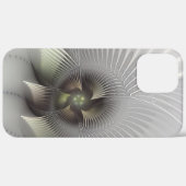 Moderne Abstrakte 3D Shape Fraktal Art Case-Mate iPhone Hülle (Hinten (horizontal))