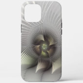 Moderne Abstrakte 3D Shape Fraktal Art Case-Mate iPhone Hülle (Rückseite)