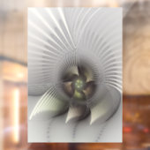 Moderne Abstrakte 3D Shape Fraktal Art Fensteraufkleber (Blatt 2)