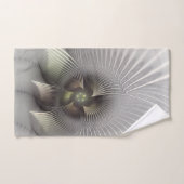Moderne Abstrakte 3D Shape Fraktal Art Handtuch (Handtuch)