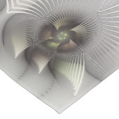 Moderne Abstrakte 3D Shape Fraktal Art Kurzer Tischläufer (Ecke)